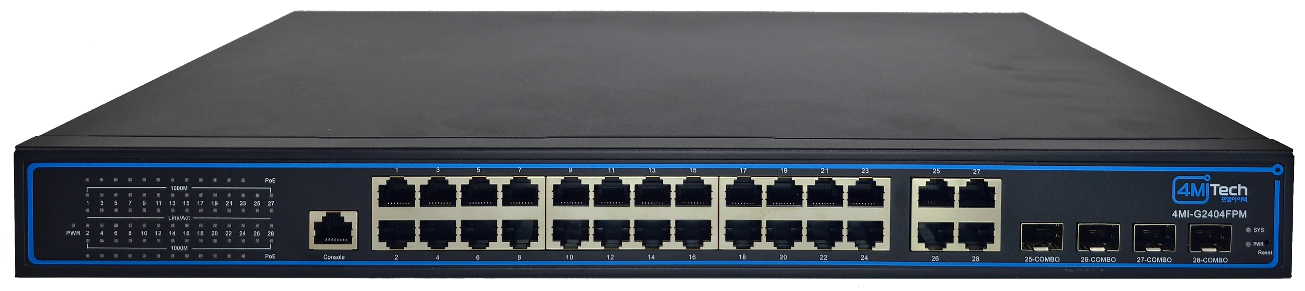 4MI-G2404FPM PoE L2 스위치