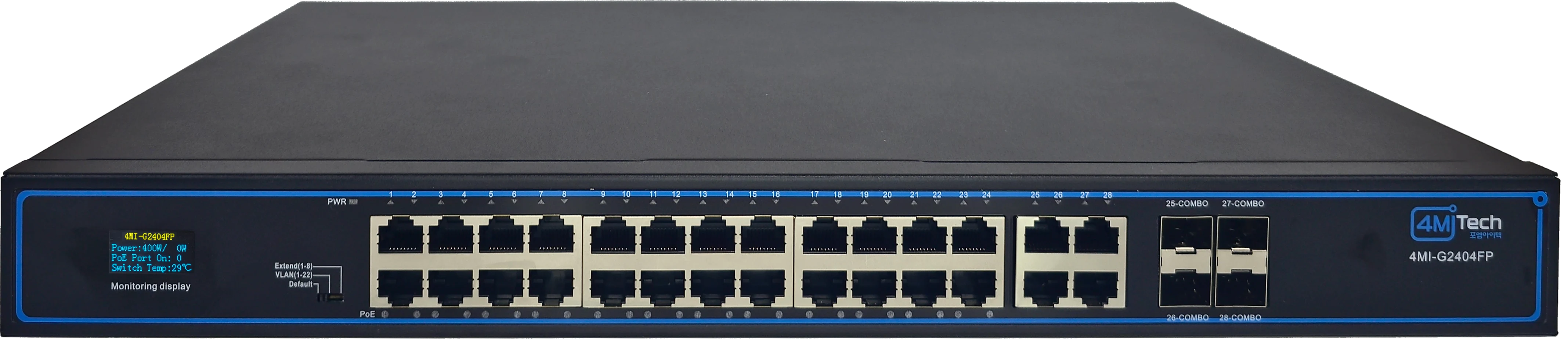 4MI-G2404FP PoE Hub