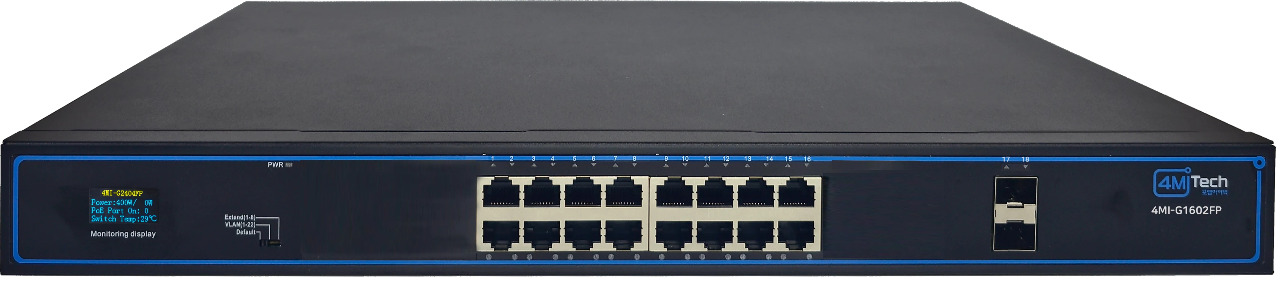 4MI-G1602FP PoE Hub