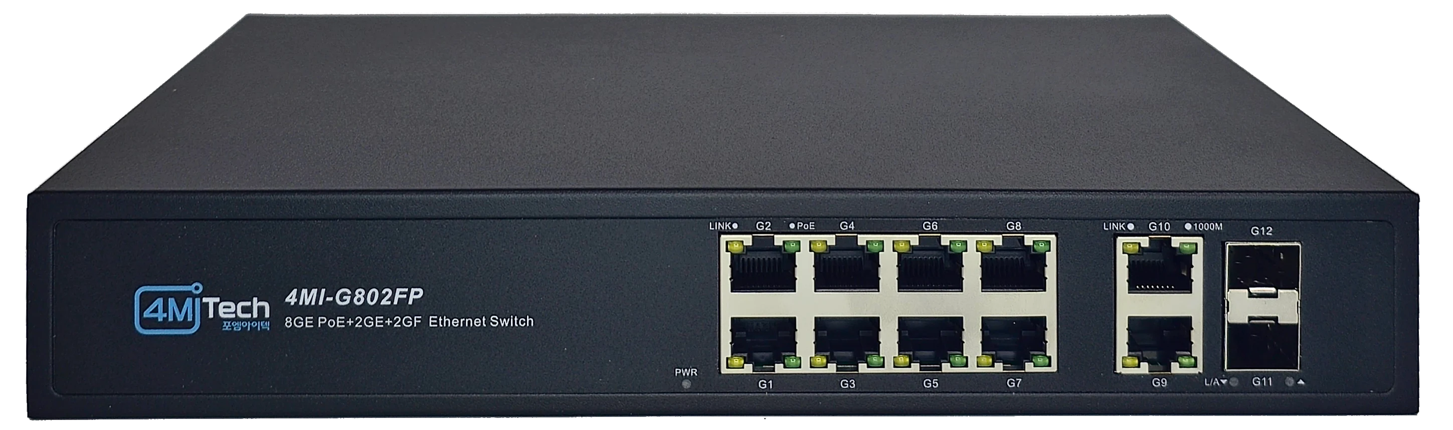4MI-G802FP PoE Hub